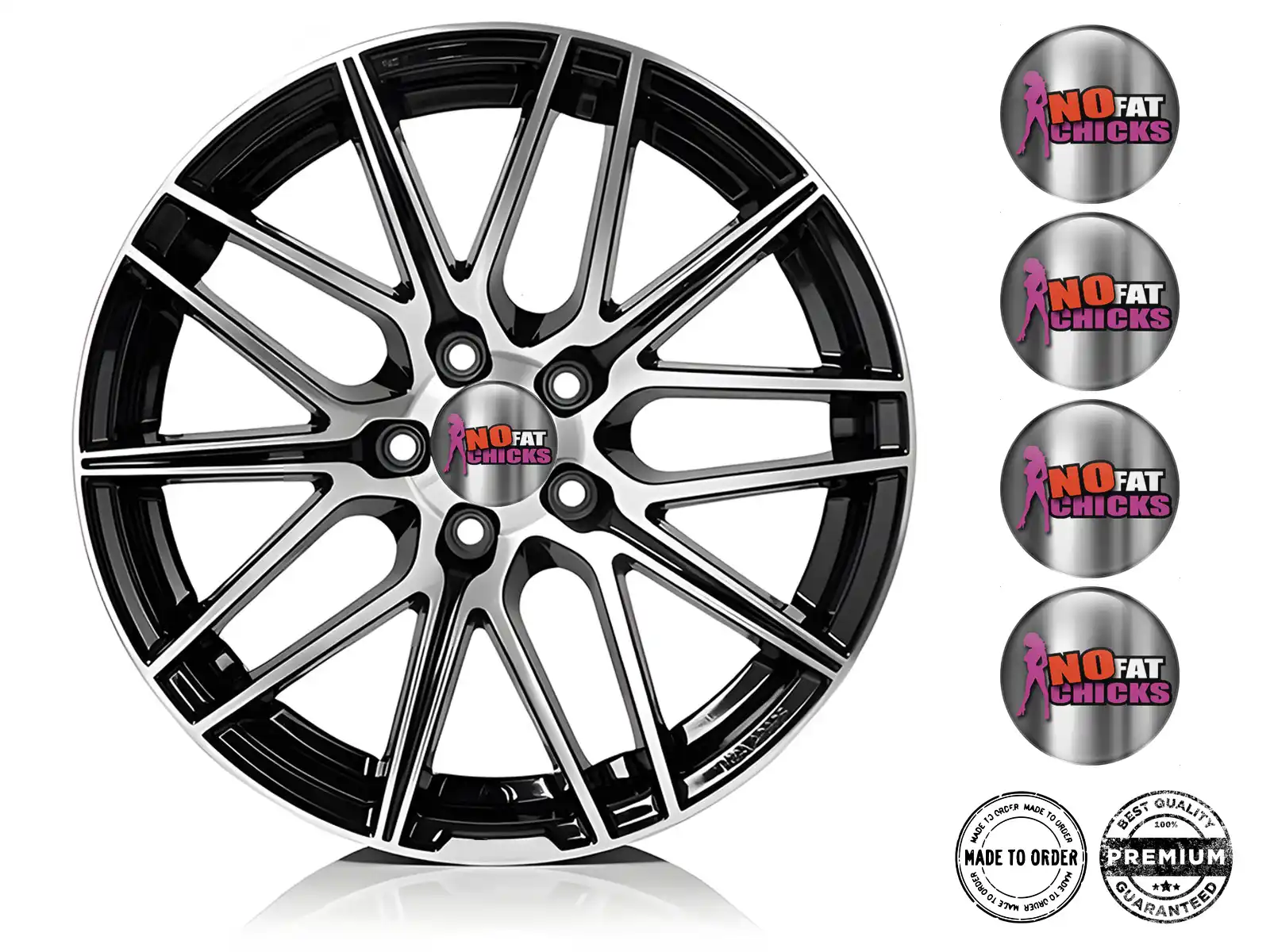 Decals on wheels Premium Style Luxury Drift Dome